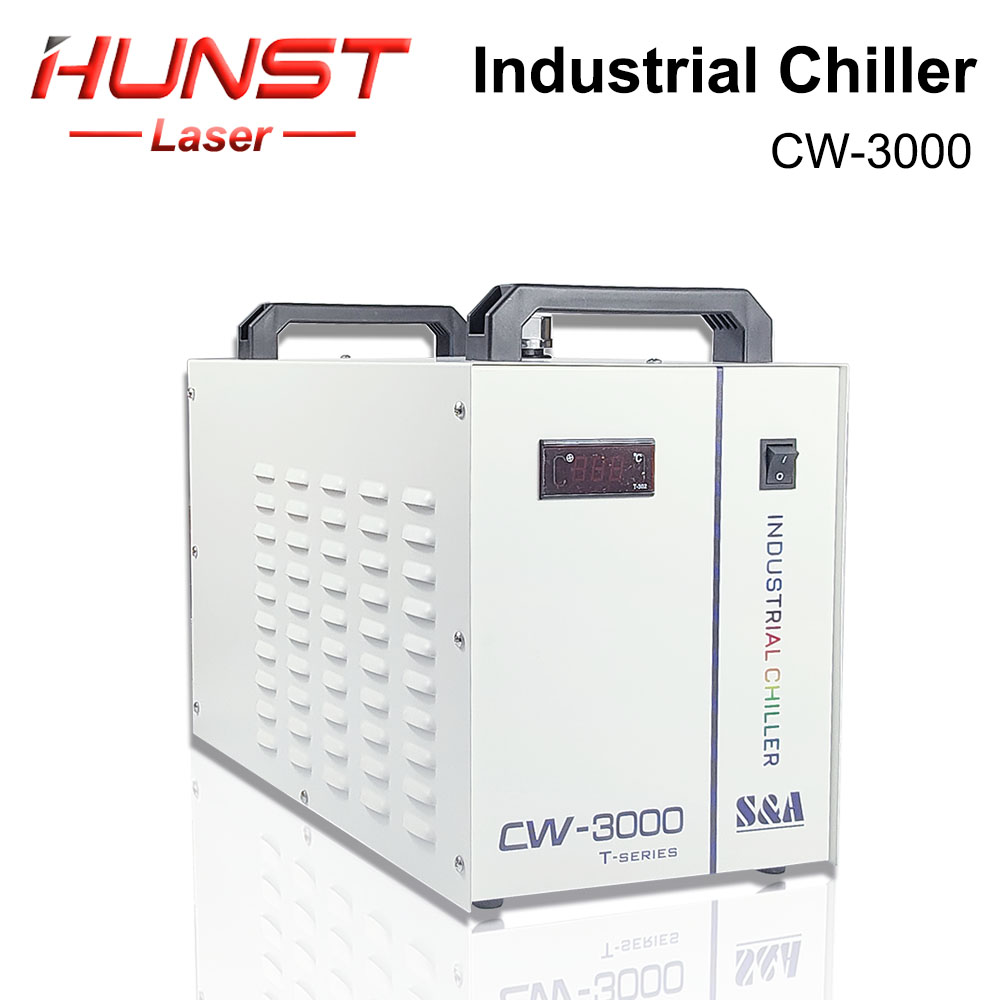Laser Engraver 40W Co2 - HUNST S&A CW3000 Endüstriyel Su Soğutucu,