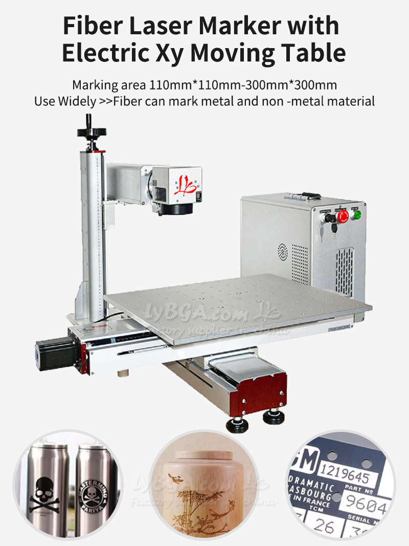 Fiber Laser Engraver 30W Raycus - Fiber Lazer Markalama Makinesi 20W 30W