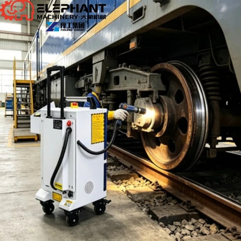 Fiber Laser Cleaning Machine 1000W - Fabrika Çıkışlı Endüstriyel El Tipi 1000W