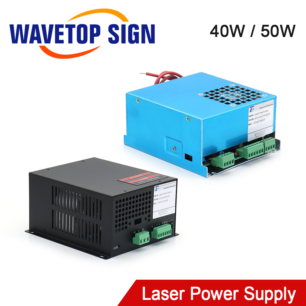Laser Engraver 40W Co2 - WaveTopSign MYJG-40W CO2 Lazer Güç Kaynağı