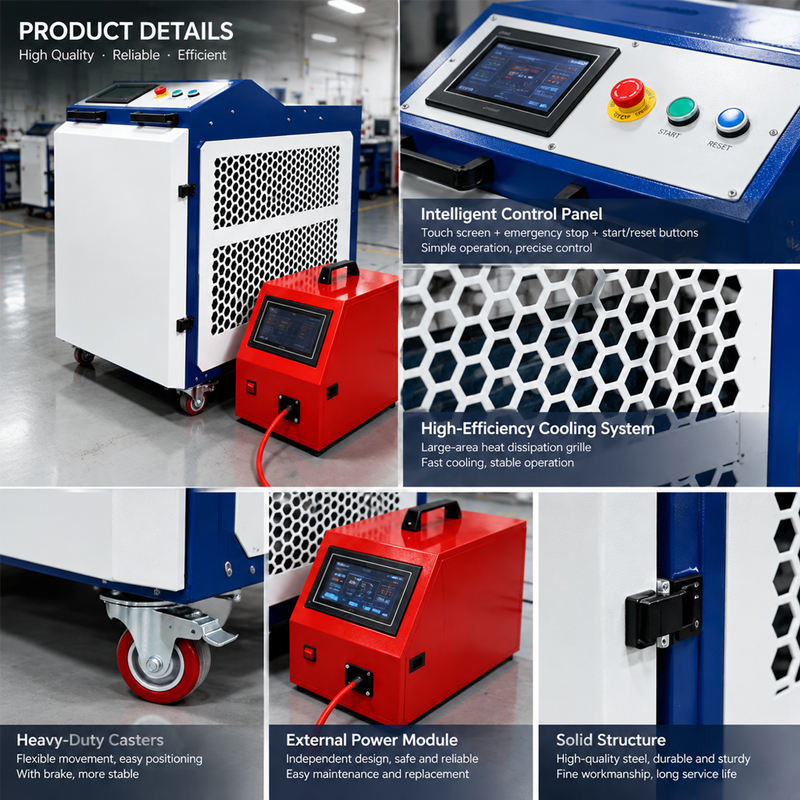 Fiber Laser Welding Machine 1500W - Yeni Metal Kaynak Makinesi 1500W 2000W