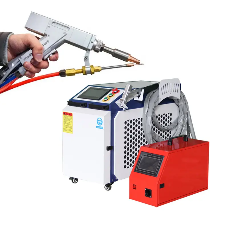 Laser Welding Machine 3 In 1 2000W - 4'ü 1 Arada Çift Tel Beslemeli