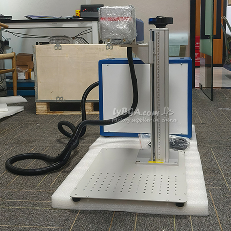 Laser Marking Machine Rotary Axis - 50W Fiber Lazer 30W Metal Markalama