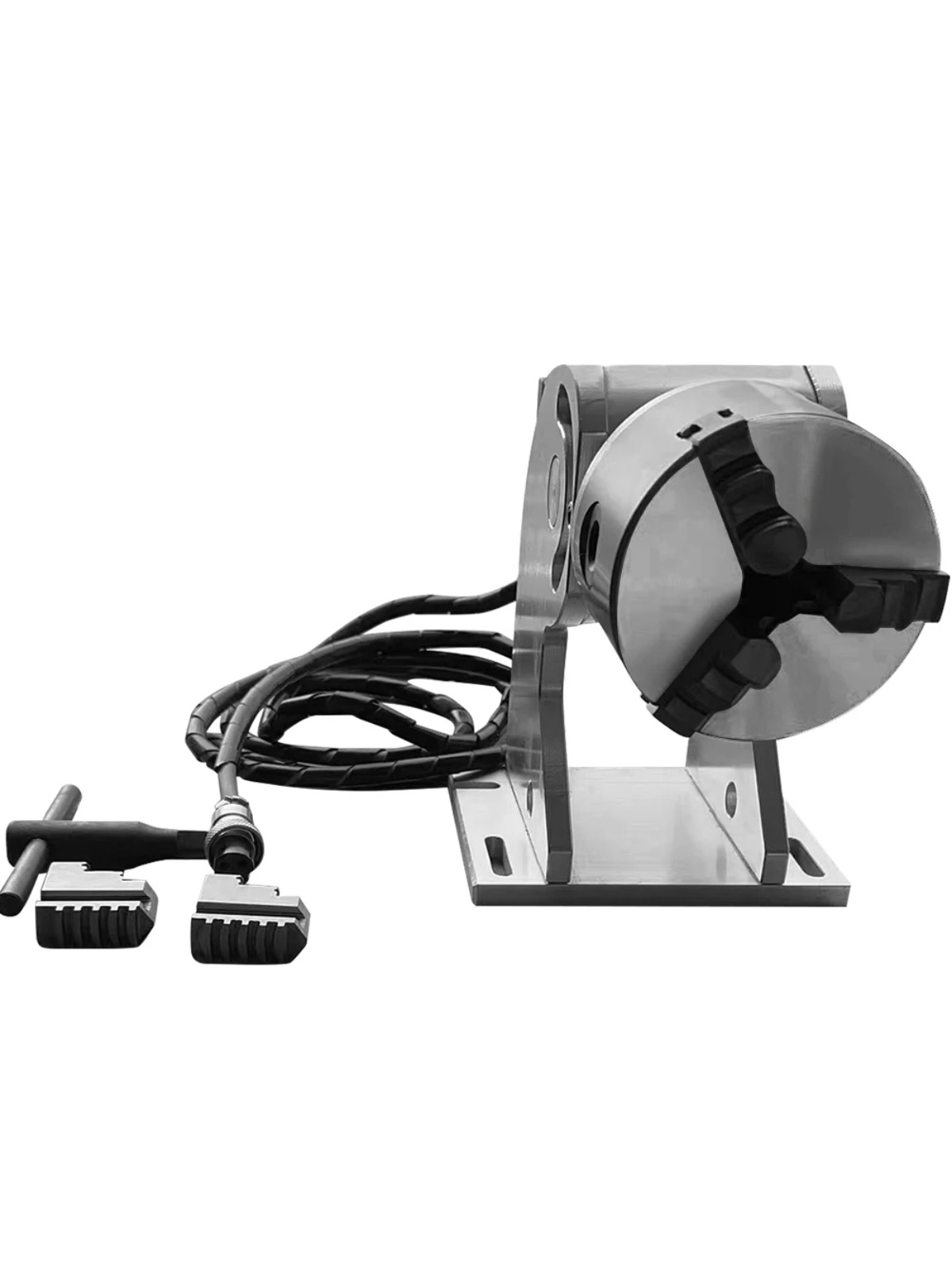 Laser Marking Machine Rotary Axis - 360 ° Lazer Gravür Makinesi Döner