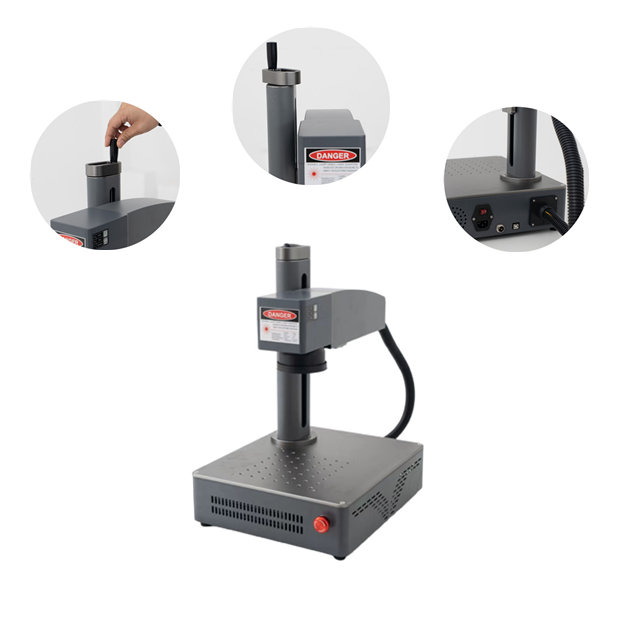 20W/30W/50W Taşınabilir Mini K - Fiber Laser Marking Machine 20W incelemesi ve fiyatı