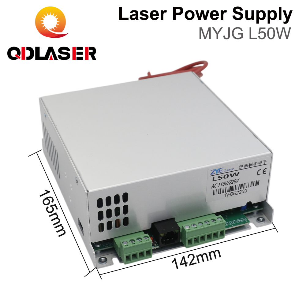 QDLASER 50W CO2 Lazer Güç Kayn - Laser Engraver 40W Co2 incelemesi ve fiyatı