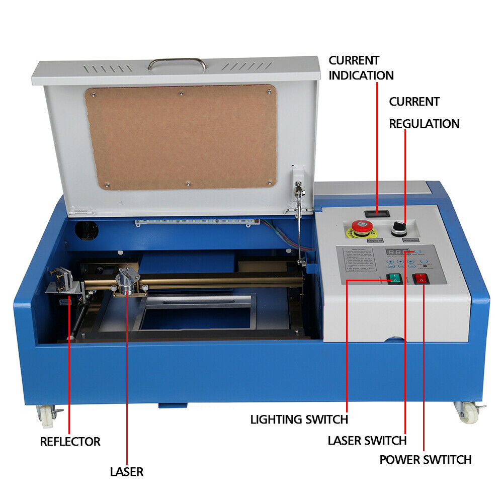 K40 Lazer Gravür Kesici Yazıcı - Laser Engraver 40W Co2 incelemesi ve fiyatı