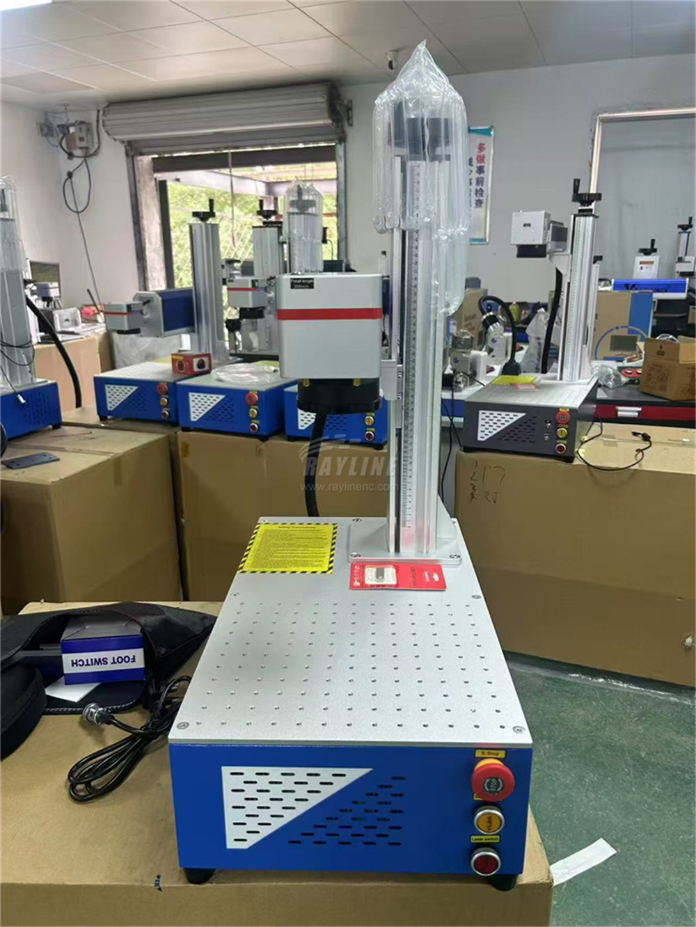 30W 50W 100W Taşınabilir 3D Fi - Fiber Laser Marking Machine 100W incelemesi ve fiyatı
