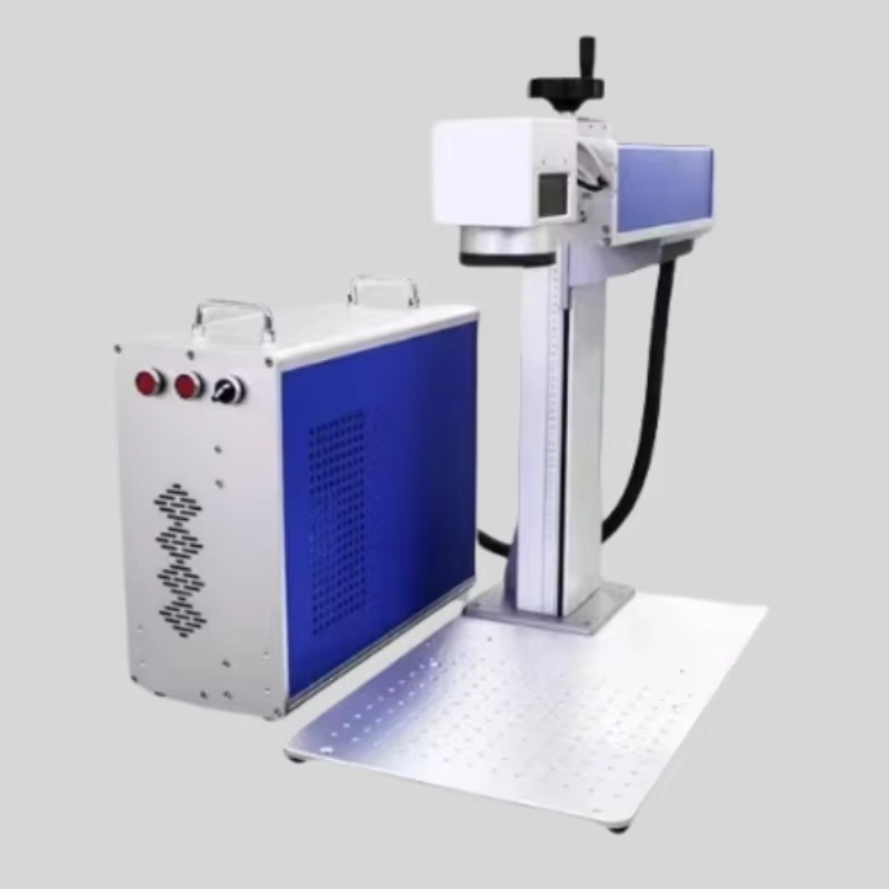 30W Kapalı Fiber Lazer Markala - Laser Marking Machine Rotary Axis incelemesi ve fiyatı