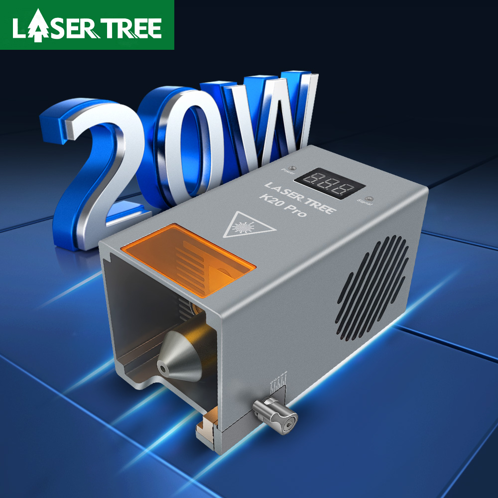 Lazer ağacı 20W optik güç laze - Laser Engraver 20W Diode incelemesi ve fiyatı