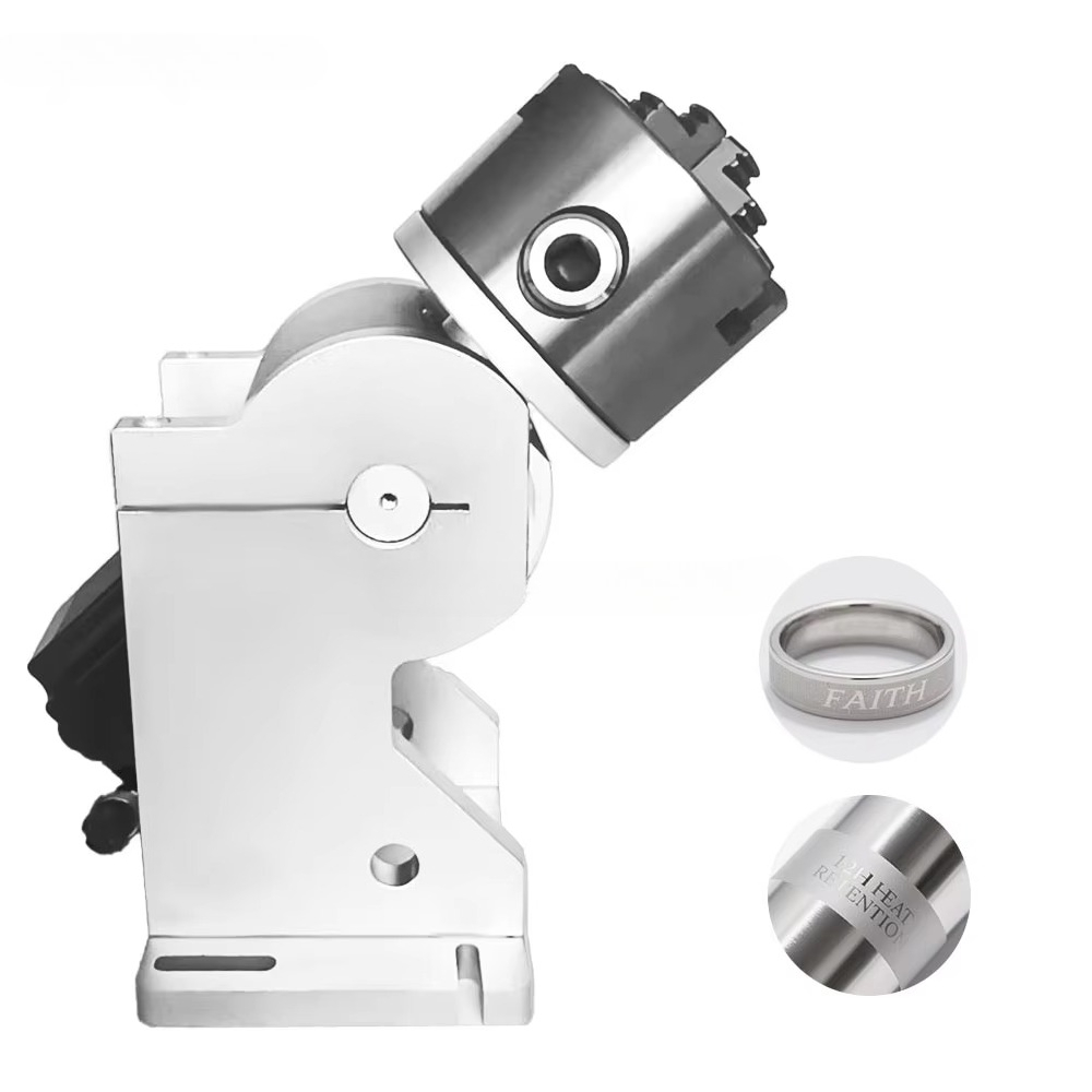 Yeni Fiber Lazer Markalama Mak - Laser Marking Machine Rotary Axis incelemesi ve fiyatı