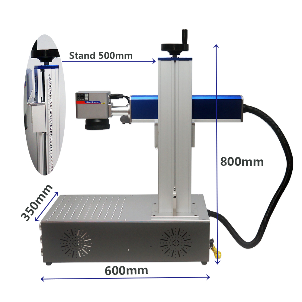 Lazer Markalama Makinesi 50W 3 - Fiber Laser Engraver 30W Raycus incelemesi ve fiyatı