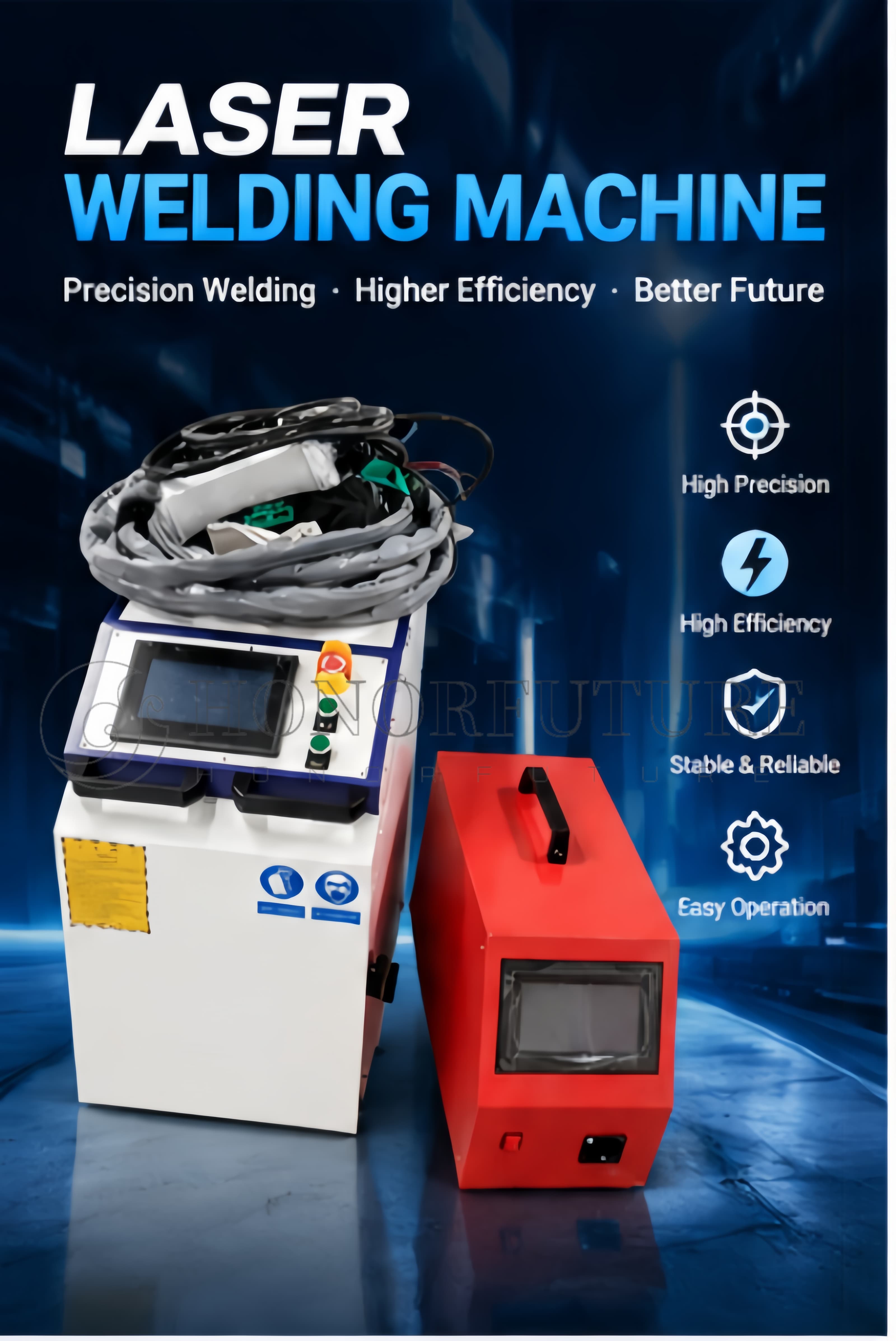 4'ü 1 Arada Taşınabilir Fiber  - Fiber Laser Cleaning Machine 1000W incelemesi ve fiyatı
