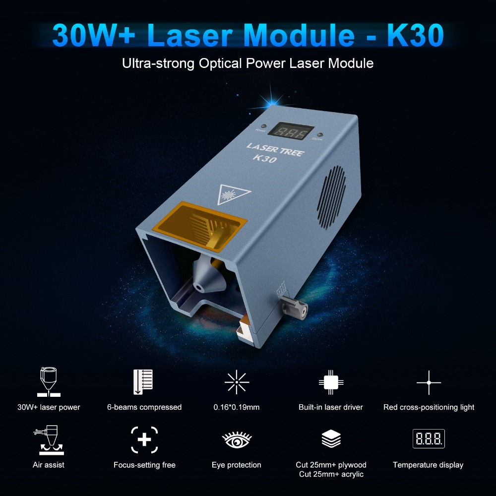Hava Destekli 20W 455nm Mavi D - Laser Engraver 20W Diode incelemesi ve fiyatı