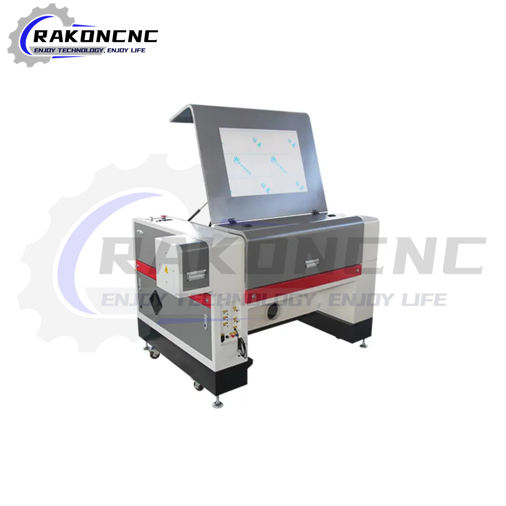 Yüksek Hassasiyetli 60W 80W 10 - Co2 Laser Engraver 80W 6040 incelemesi ve fiyatı
