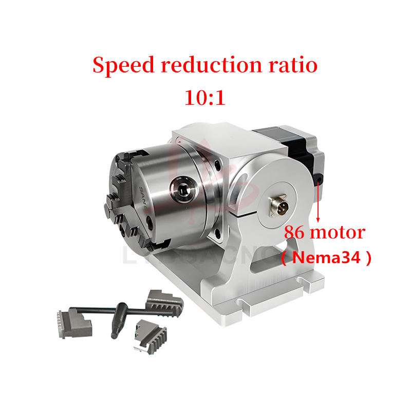 CNC Planet Dişli 4. Döner Ekse - Laser Marking Machine Rotary Axis incelemesi ve fiyatı