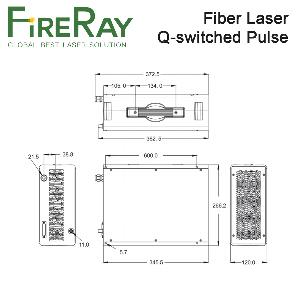 FireRay MAX Q-switched Darbeli - Fiber Laser Marking Machine 20W incelemesi ve fiyatı