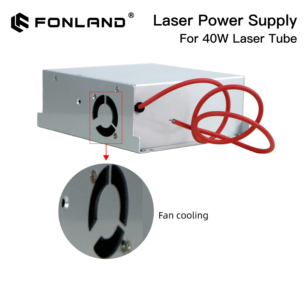 FONLAND MYJG-40W CO2 Lazer Güç - Laser Engraver 40W Co2 incelemesi ve fiyatı