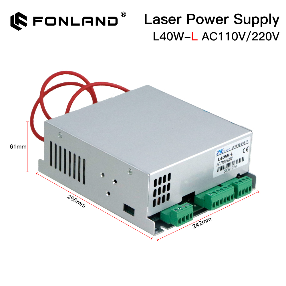 FONLAND MYJG-40W CO2 Lazer Güç - Laser Engraver 40W Co2 incelemesi ve fiyatı