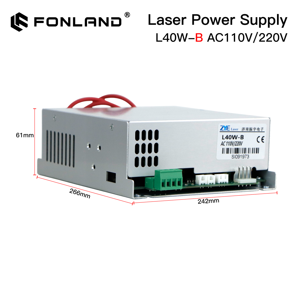FONLAND MYJG-40W CO2 Lazer Güç - Laser Engraver 40W Co2 incelemesi ve fiyatı