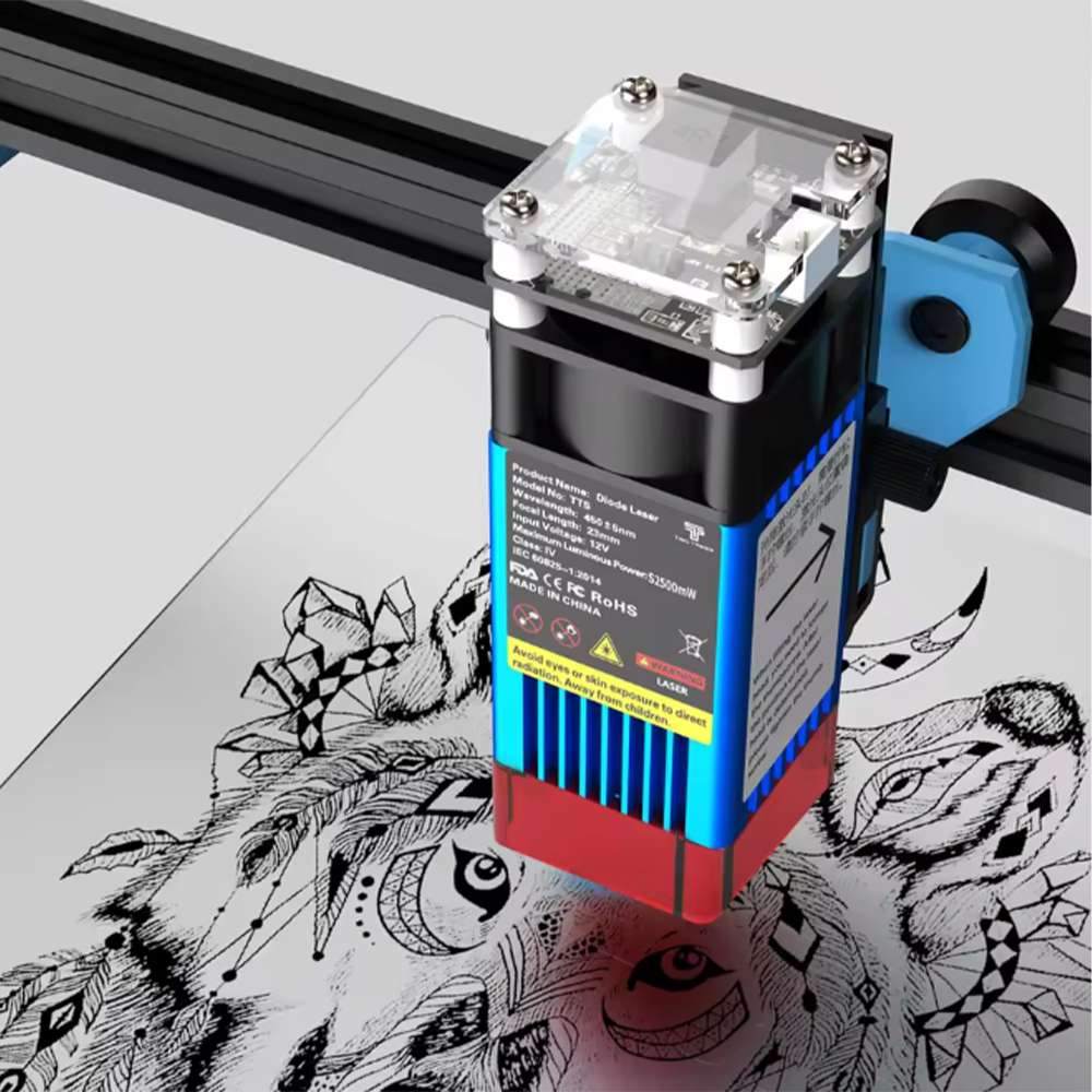TwoTrees TTS-55 Pro/TTS-10 Pro - Laser Engraver 20W Diode incelemesi ve fiyatı