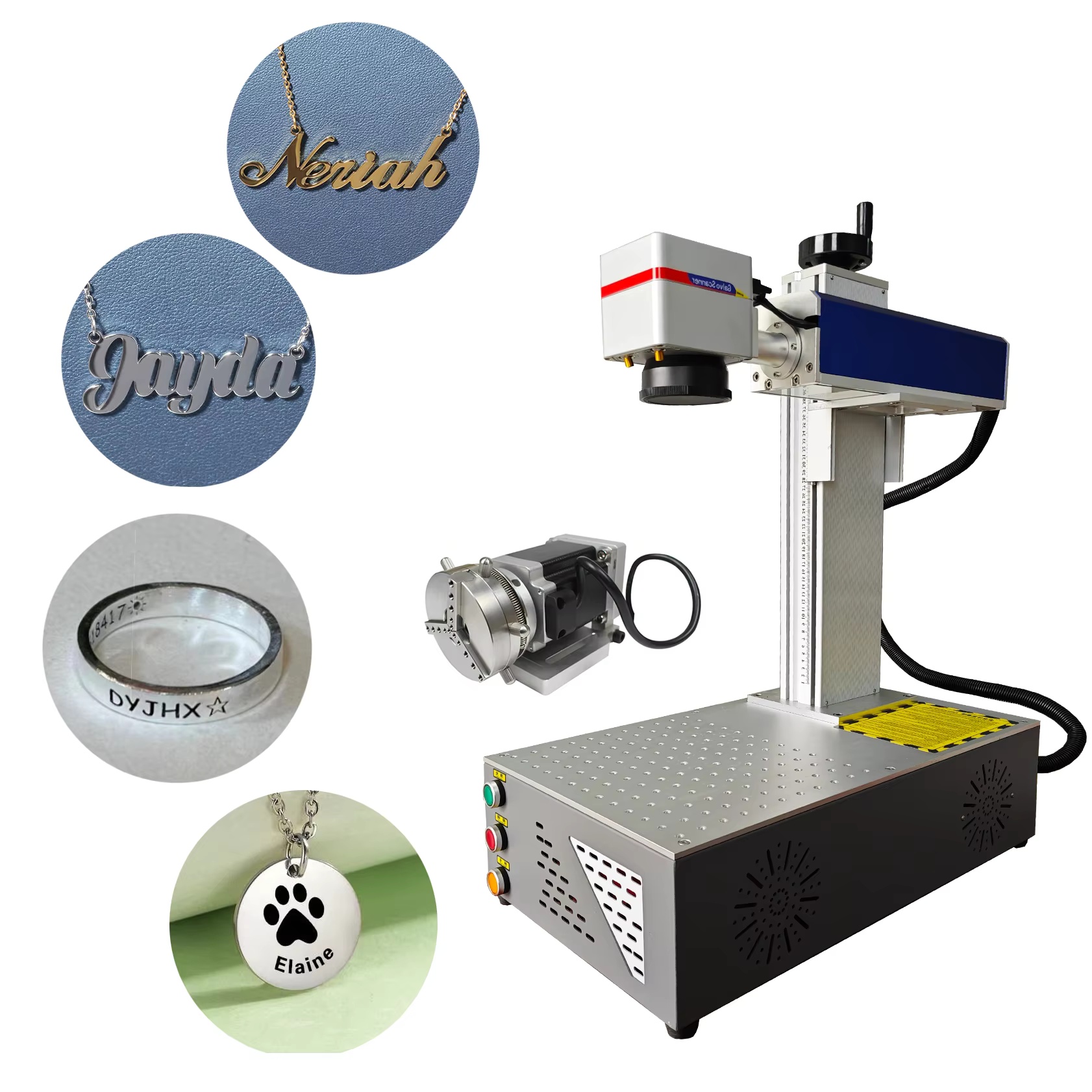 30W 60W Yeni Etiket Yapma Bile - Fiber Laser Marking 30W Jewelry incelemesi ve fiyatı