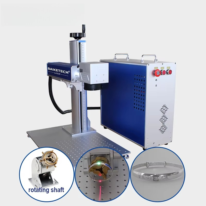 Yüksek Hassasiyetli Cam Delme  - Fiber Laser Marking Machine 100W incelemesi ve fiyatı