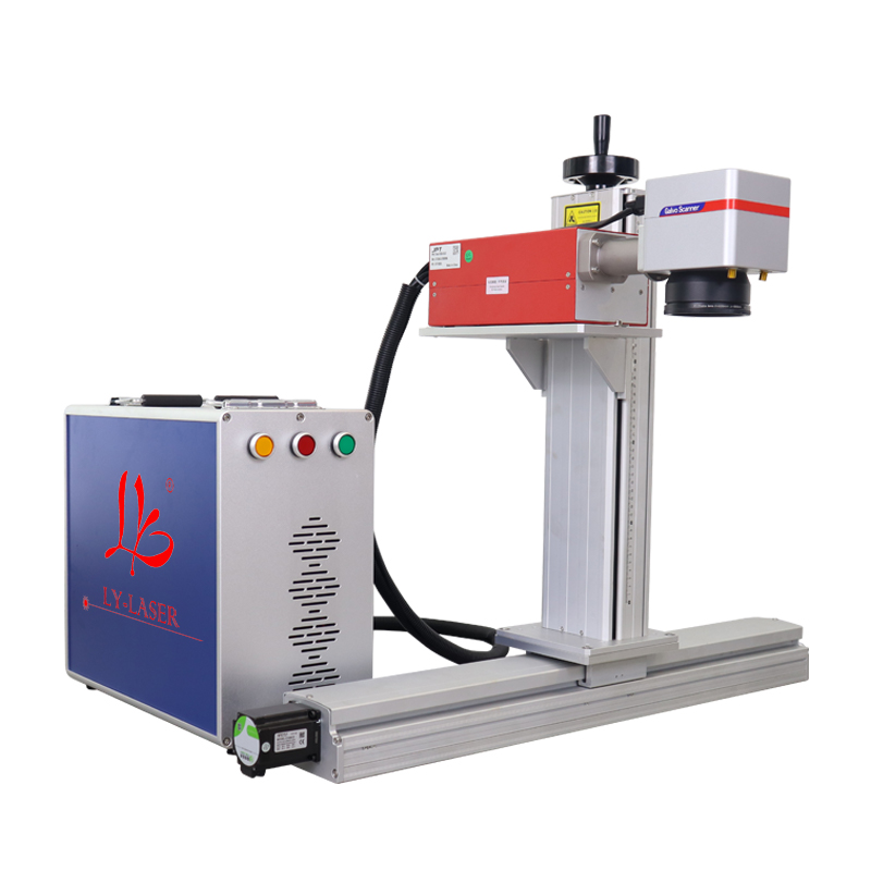 LY Yeni MAX Raycus 50W 100W 20 - Fiber Laser Marking Machine 100W incelemesi ve fiyatı