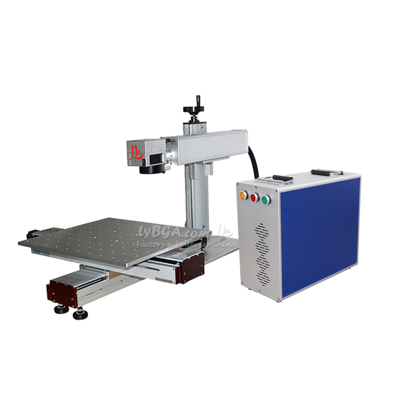 LY Yeni MAX Raycus 50W 100W 20 - Fiber Laser Marking Machine 100W incelemesi ve fiyatı