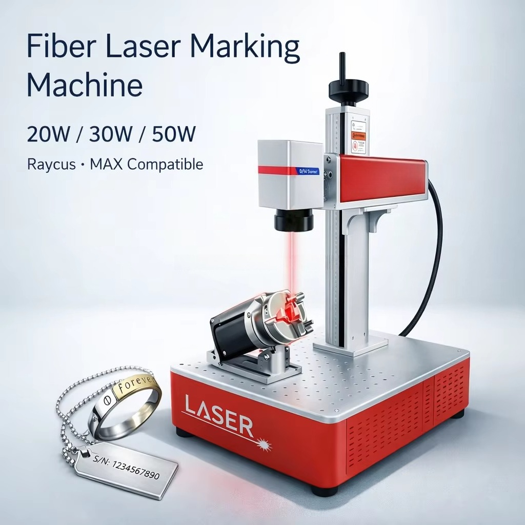 20W 30W 50W Galvo Tarayıcılı M - Fiber Laser Marking 30W Jewelry incelemesi ve fiyatı