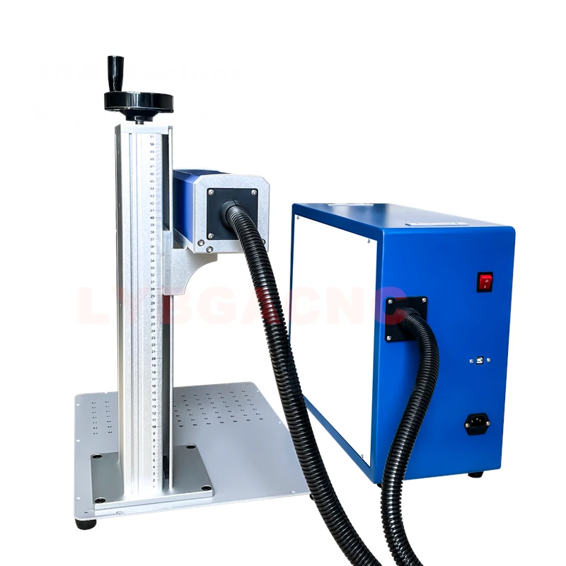 50W Fiber Lazer 30W Metal Mark - Laser Marking Machine Rotary Axis incelemesi ve fiyatı