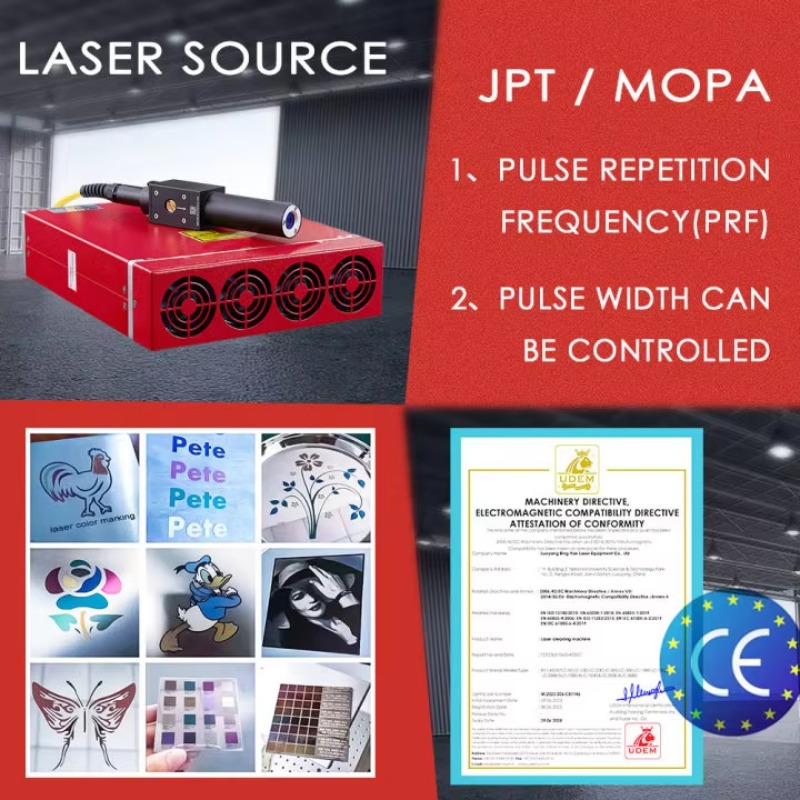 Taşınabilir 100W 60W Lazer Fib - Fiber Laser Marking Machine 100W incelemesi ve fiyatı