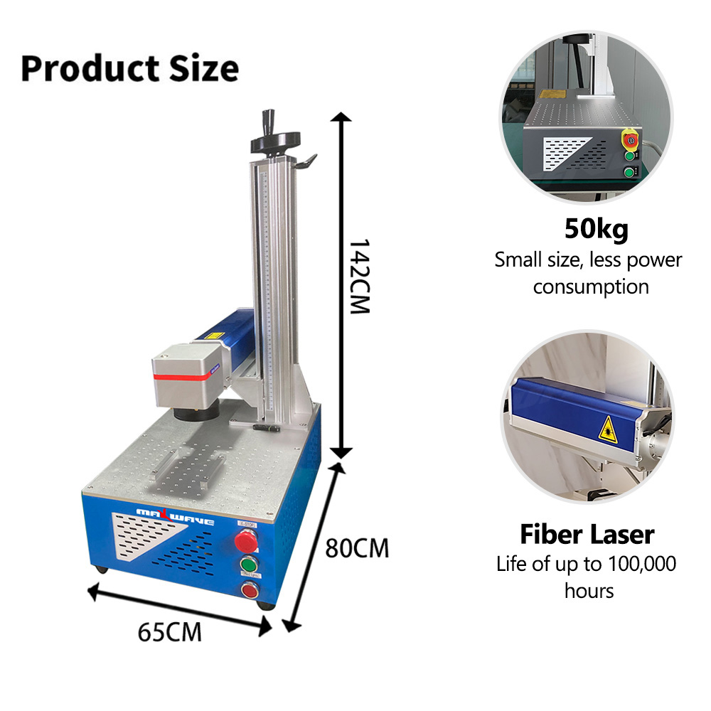 Maxwave 20W 30W Metal ve Plast - Fiber Laser Marking Machine 20W incelemesi ve fiyatı